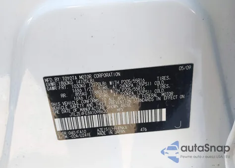 2010 Scion Xb from USA, damaged, VIN JTLZE4FE8A1098620
